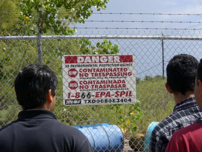 The second superfund site we visited