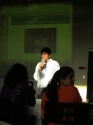 Kishen speaks about his visit to Mavallipura, where  Environmental Support Group is helping villagers save the village from being used as a landfill.  Kishen also iplayed violin for the Milan fundraising dinner.